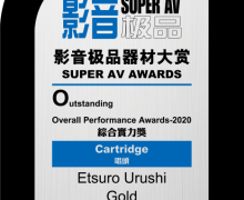 SUPER AV AWARDS - Outstanding Overall Performance Award 2020